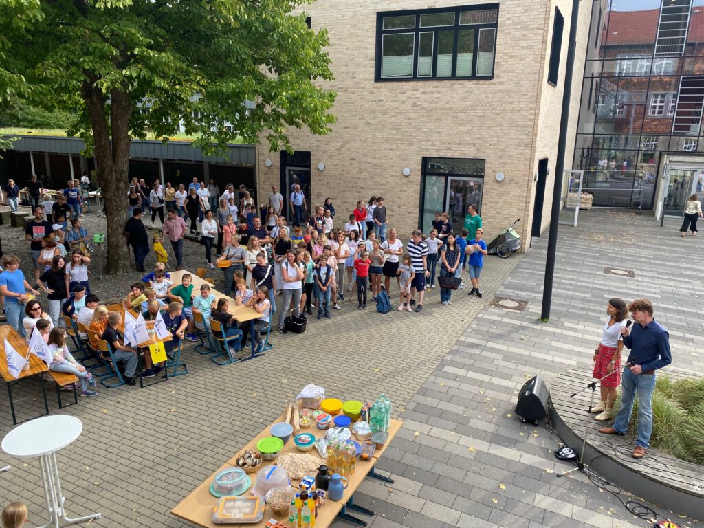 Begrüßungsfest des 5. Jahrgangs