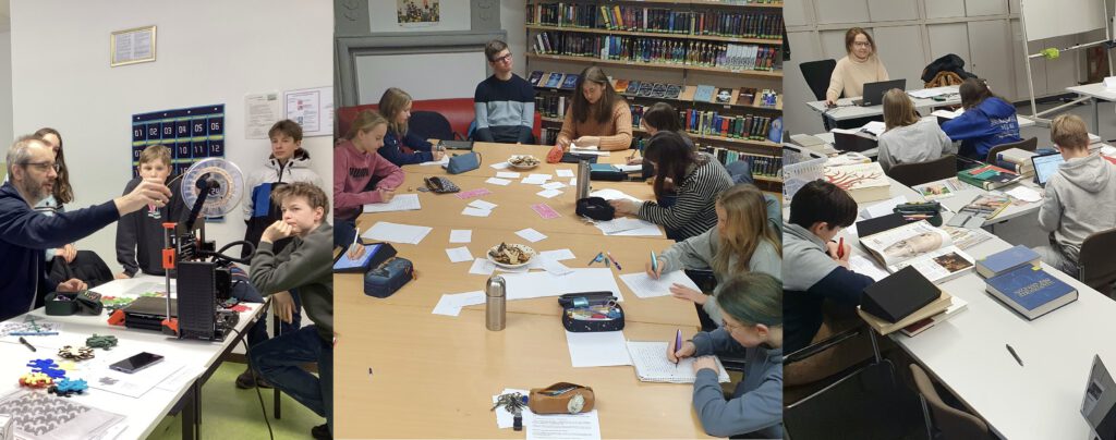 Projekttage im Rahmen der Förderung besonderer Begabungen