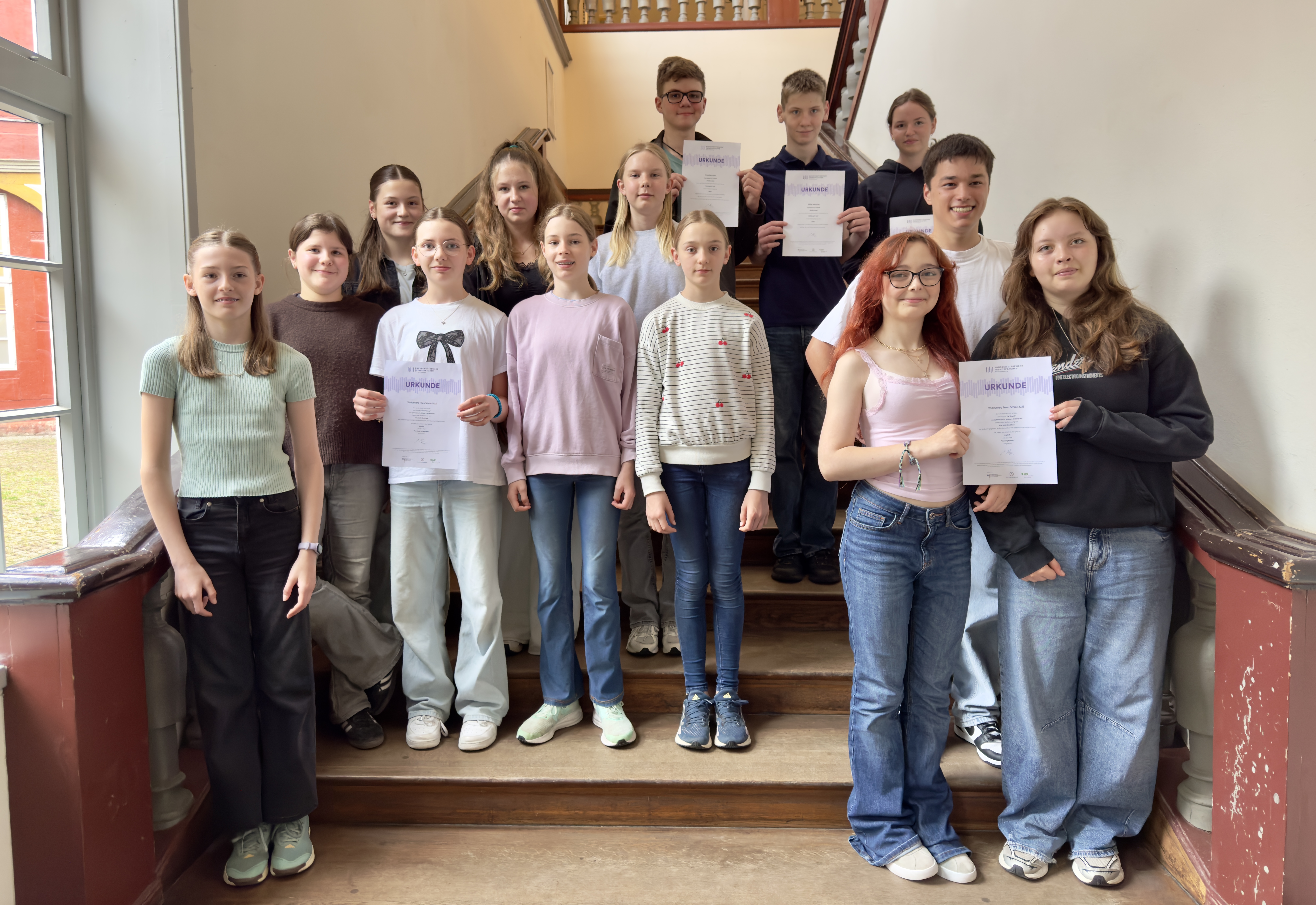 GiS-Schülerinnen und Schüler nehmen am BUNDESWETTBEWERB FREMDSPRACHEN 2026 teil